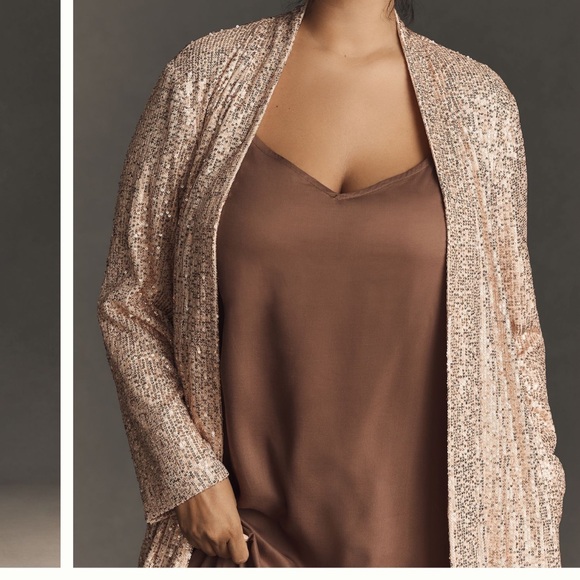 Anthropologie Mare Mare Sequin Duster - Picture 2 of 7